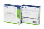 PLAFONIERA ROSALI LED, Ø340mm, 4000K, 24W, 1920lm, AC220-240V, 50/60 Hz, PF>0,5, IP44, OKRĄGŁA, BIAŁA, 3y