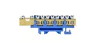LISTWA ZACISKOWA 8X16 mm2,1x35mm2 - Niebieska