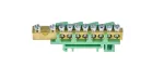LISTWA ZACISKOWA 8X16 mm2,1x35mm2 - Zielona