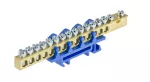 LISTWA ZACISKOWA 14X16 mm2,1x35mm2 - Niebieska