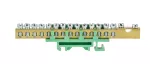 LISTWA ZACISKOWA 14X16 mm2,1x35mm2 - Zielona