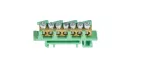 LISTWA ZACISKOWA 7X16 mm2 - Zielona