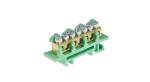 LISTWA ZACISKOWA 7X16 mm2 - Zielona