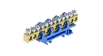 LISTWA ZACISKOWA 6X10 mm2,6X16 mm2-Niebieska
