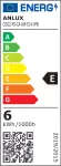 ŻARÓWKA LED FILAMENT MLECZNA OZDOBNA ŚWIECZKA 6W E14 230V CIEPŁA BIAŁA ANLUX