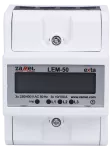 LICZNIK ENERGII ELEKTRYCZNEJ 3-FAZOWY LCD 100 A, 4-MOD TYP: LEM-50