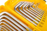 Klucze sześciokątne i Torx, zestaw 18 szt.