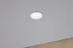 PAULMANN Oprawa do wbudowania CYMBAL COIN LED DIM zestaw 3x6.7W 430lm 2700K IP44 230V biały matowy