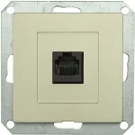 PREMIUM 1 PC/6 M-P Gniazdo komputer. p/t 8pin zacisk krone LSA+, KAT.6