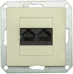 PREMIUM 2 PC M-P Gniazdo komputer. p/t 2x8pin zacisk krone LSA+