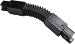 TRACK FLEXI CONNECTOR 4W BLACK Łącznik szynoprzewodu