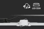 PAULMANN Oprawa do wbudowania COLE COIN LED 3-STEP DIM 3x6W 470lm 2700K IP44 230V biały / czarny matowy