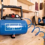 Kompresor bezolejowy Scheppach HC06 8B 6L 1200W + akcesoria 6szt.