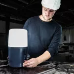Nieoślepiająca akumulatorowa lampa robocza 360 stopni 6000 lm AREA 6 CONNECT 03.6108C