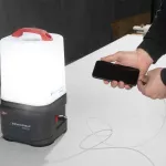 Nieoślepiająca akumulatorowa lampa robocza 360 stopni 10000 lm AREA 10 CONNECT 03.6103C