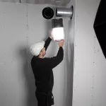 Nieoślepiająca akumulatorowa lampa robocza 360 stopni 10000 lm AREA 10 CONNECT 03.6103C