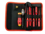 Zestaw wkrętaków elektrycznych FELO - E-smart XL SLIM Strongbox [12 cz.]