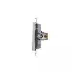 SIMON 55 WMDA-P95xx7-143 Gniazdo HDMI podwójne (moduł); Aluminium mat