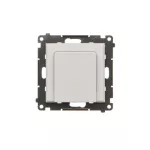 SIMON 55 WMDL-TEWH1-114 Łącznik hotelowy elektroniczny z podświetleniem LED z przekaźnikiem 16 A, 230 V~, z opóźnieniem wyłączenia 10,20,30 sek. (moduł); Jasnoszary mat
