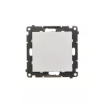 SIMON 55 WMDL-TEW1-143 Łącznik elektroniczny pojedynczy z funcją przycisku lub łącznika czasowego, 16 A, 230 V (moduł); Aluminium mat