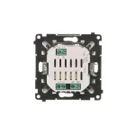 SIMON 55 WMDL-TEW1-143 Łącznik elektroniczny pojedynczy z funcją przycisku lub łącznika czasowego, 16 A, 230 V (moduł); Aluminium mat