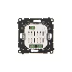 SIMON 55 WMDL-TEW2-149 Łącznik elektroniczny podwójny z funcją przycisku lub łącznika czasowego, 2x10 A, 230 V (moduł); Czarny mat