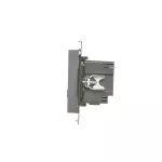 SIMON 55 WMDS-0042L2-116 Ładowarka USB C+A (moduł), 30W, 230V; grafitowy mat