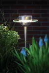 PAULMANN Oprawa ogrodowa UFO SOLAR LED 3000K 1x0,2W IP44 stal nierdzewana / szkło
