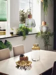 PAULMANN Neordic Edla Lampa wisząca max. 1x20W E27 230V Szkło przydymione/Korek