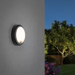 PAULMANN Oprawa elewacyjna IKOSEA LED 4.4W 350lm czujnik ruchu 3000K 230V antracyt / tworzywo sztuczne