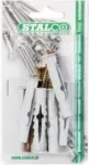 Kołek rozporowy uniwersalny BKU-6/3,5x45 nylon blister (15) 1/12/72 STALCO BKU0635045