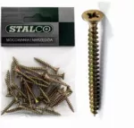Wkręt hartowany do drewna WK-6,0x40 bag (10) 1/45 STALCO WK6040