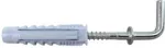 Kołek rozporowy uniwersalny z hakiem prostym RXHP-8/4.5X46 nylon (25/300) STALCO PERFECT RXHP084546