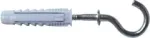 Kołek rozporowy uniwersalny z hakiem sufitowym RXHS-8/4.5X46 nylon (25/300) STALCO PERFECT RXHS084546