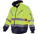 Kurtka ocieplana ostrzegawcza męska PILOT HI-VIS żółty S STALCO S-44082
