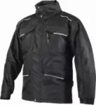 Kurtka robocza ocieplana męska RIPSTOP J czarny 3XL STALCO PERFECT S-78381