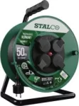 Przedłużacz bębnowy warstwowy PROFESSIONAL 50m, 16A,3x1,5mm STALCO S-46607