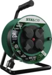 Przedłużacz bębnowy warstwowy PROFESSIONAL 25m, 16A,3x1,5mm STALCO S-46603