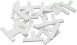 Krzyżyki do glazury - typ T 10mm do płytek klinkierowych STALCO S-39696