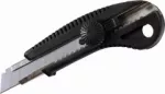 Nóż z ostrzem łamanym 18mm metalowa prowadnica STALCO S-17322