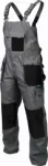 Spodnie ogrodniczki BASIC LINE szary L STALCO S-47868