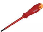 Wkrętak elektrotechniczny płaski 3x75mm STALCO S-12230