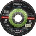 Tarcza ścierna listkowa 115 gr.60 cyrkon STALCO PERFECT S-71238