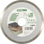 Tarcza diamentowa pełna 115mm glaz. STALCO S-30211