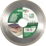 Tarcza diamentowa pełna 125mm glaz.diam. STALCO S-29212