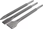 Zestaw dłut do betonu SDS plus 250 mm, szpic, wąskie, szerokie STALCO S-28225
