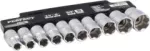 Zestaw nasadek 3/8” 10elem. STALCO PERFECT S-77009