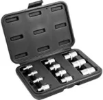 Zestaw nasadek 1/4”+3/8”+1/2” 11elem. Torx wew. STALCO PERFECT S-77211