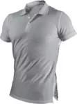 Koszulka polo męska GARU szary S STALCO S-44673