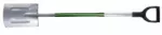 Szpadel prosty hartowany, trzonek metalowy, pochwyt PVC STALCO PERFECT S-74003